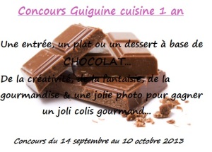 concours 1 an guiguine cuisine