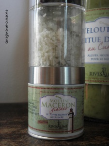 Moulin double maceron graines - gros sel